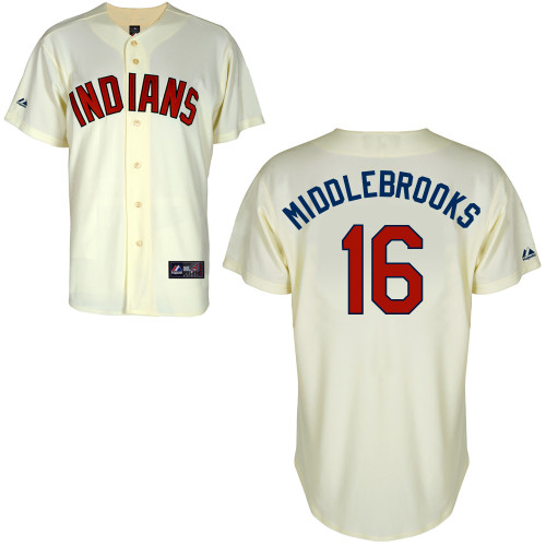 Will Middlebrooks #16 MLB Jersey-Boston Red Sox Men's Authentic Alternate 2 White Cool Base Baseball Jersey